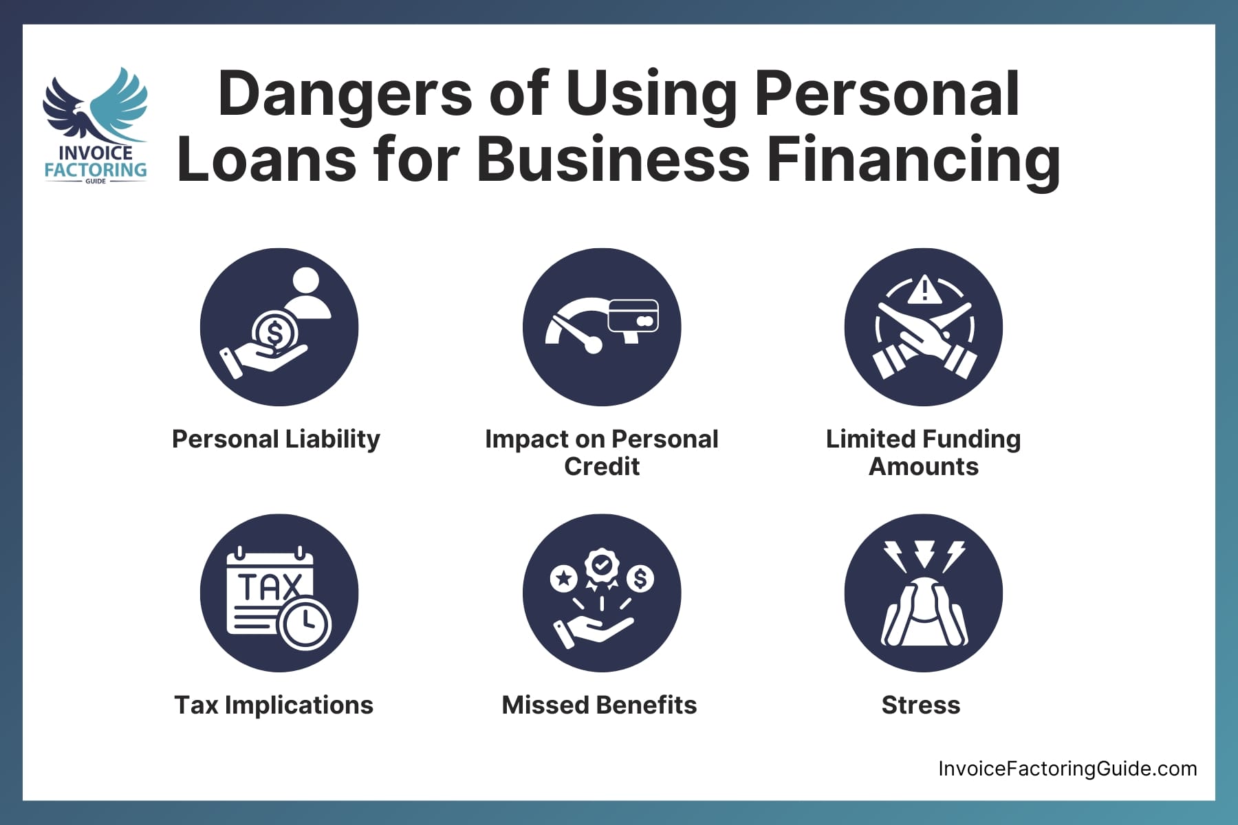 Using Personal Loans for Business Financing Can Be Dangerous